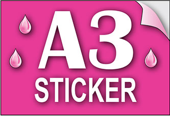 A3 Stickers