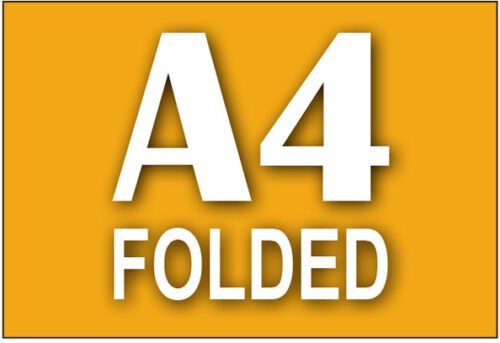A4 Folded Leaflets
