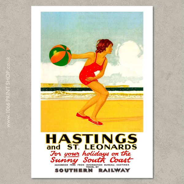 SR Hastings & St Leonards Poster