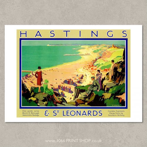 SR Hastings & St Leonards Poster